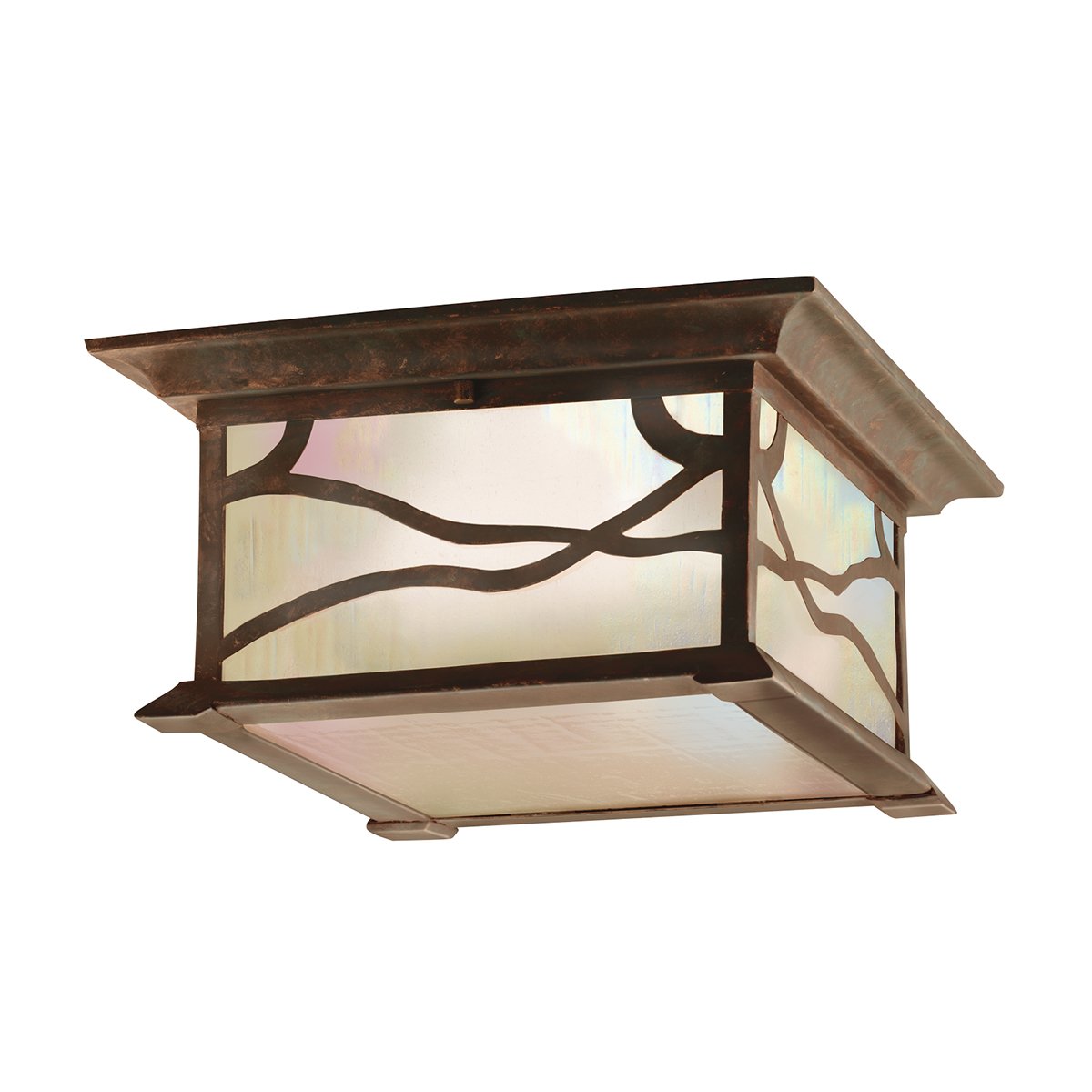 Elstead Lighting Morris Deckenleuchte 2-Light Kupfer IP44 E27