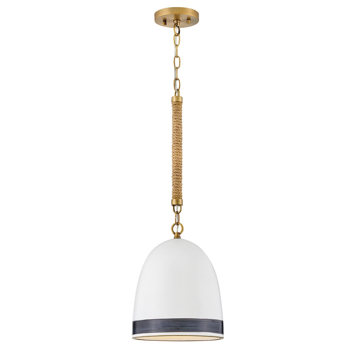Elstead Lighting Nash Pendelleuchte 1-flammig Messing 25cm