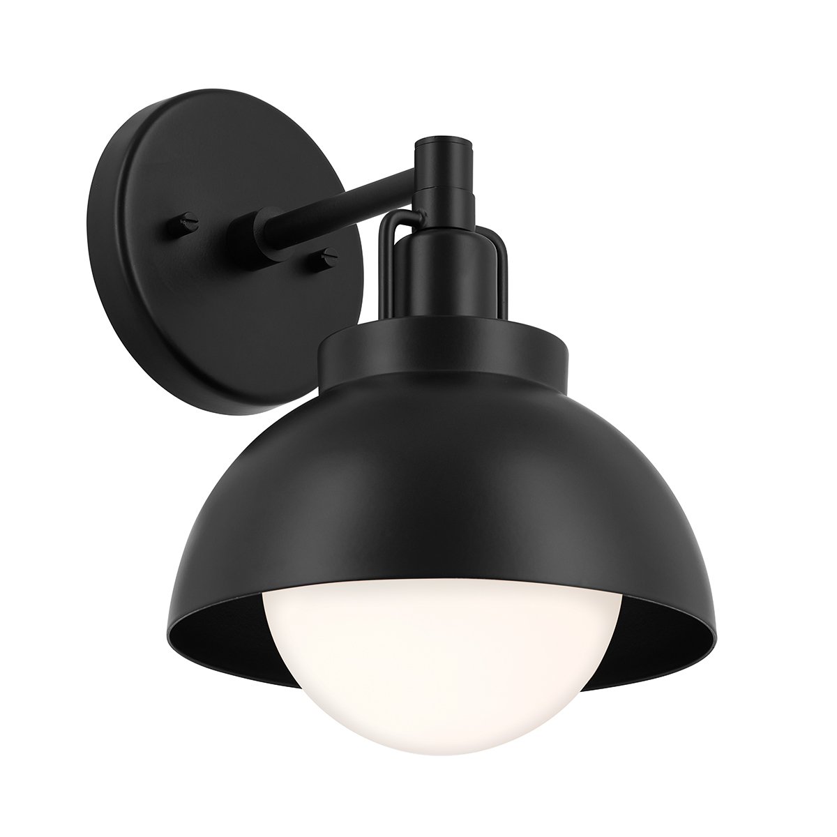Elstead Lighting Niva Wandleuchte 1-flammig umwandelbar Schwarz