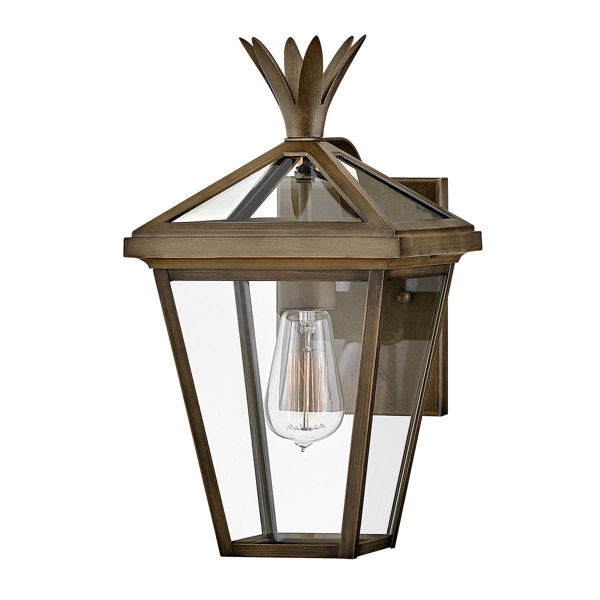 Elstead Lighting Palma Wandleuchte Small 1-Light Bronze IP44 E27