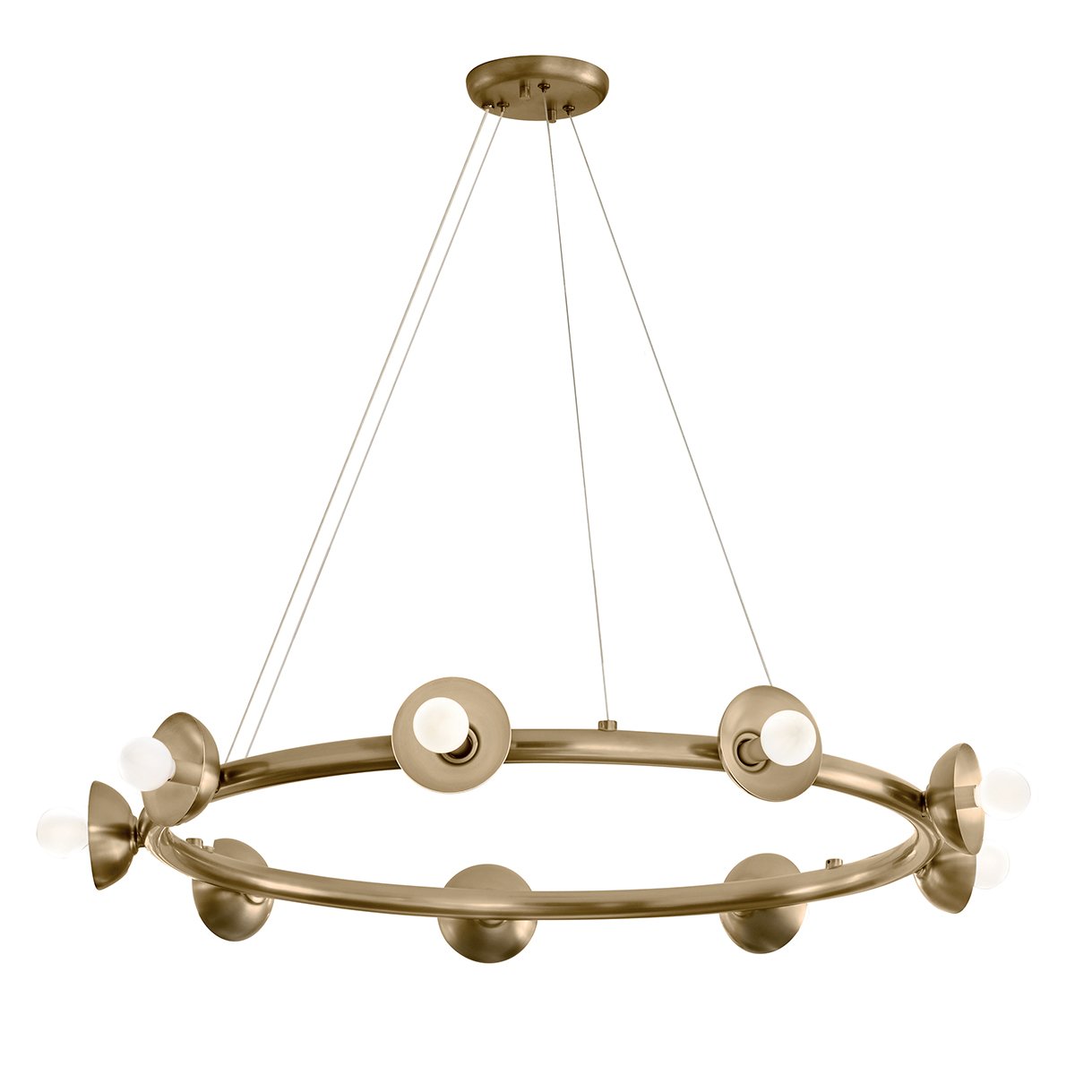 Elstead Lighting Palta Kronleuchter 9-flammig Champagnerbronze E14