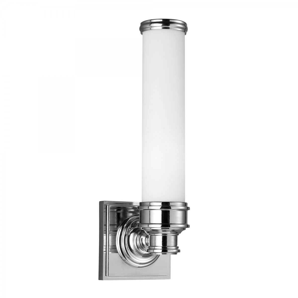 Elstead Lighting Payne 1-Light Wandleuchte Chrom poliert 1-flammig IP44 3000K G9