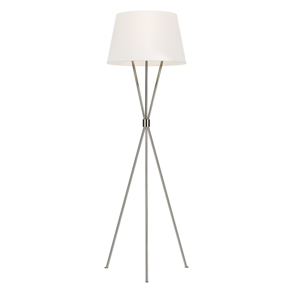 Elstead Lighting Penny 1-Light Stehleuchte Nickel poliert 140cm