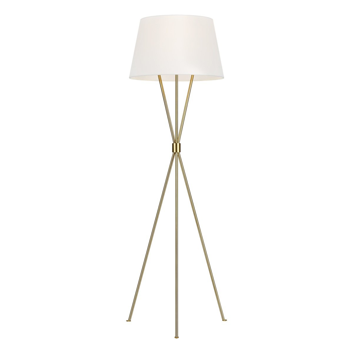 Elstead Lighting Penny 1-Light Stehleuchte antikes Messing 140cm