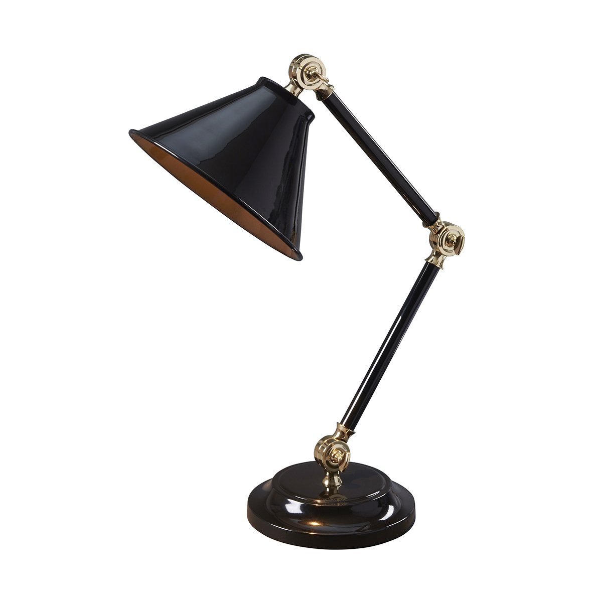 Elstead Lighting Provence Element 1-Light Mini Tischleuchte Schwarz E27
