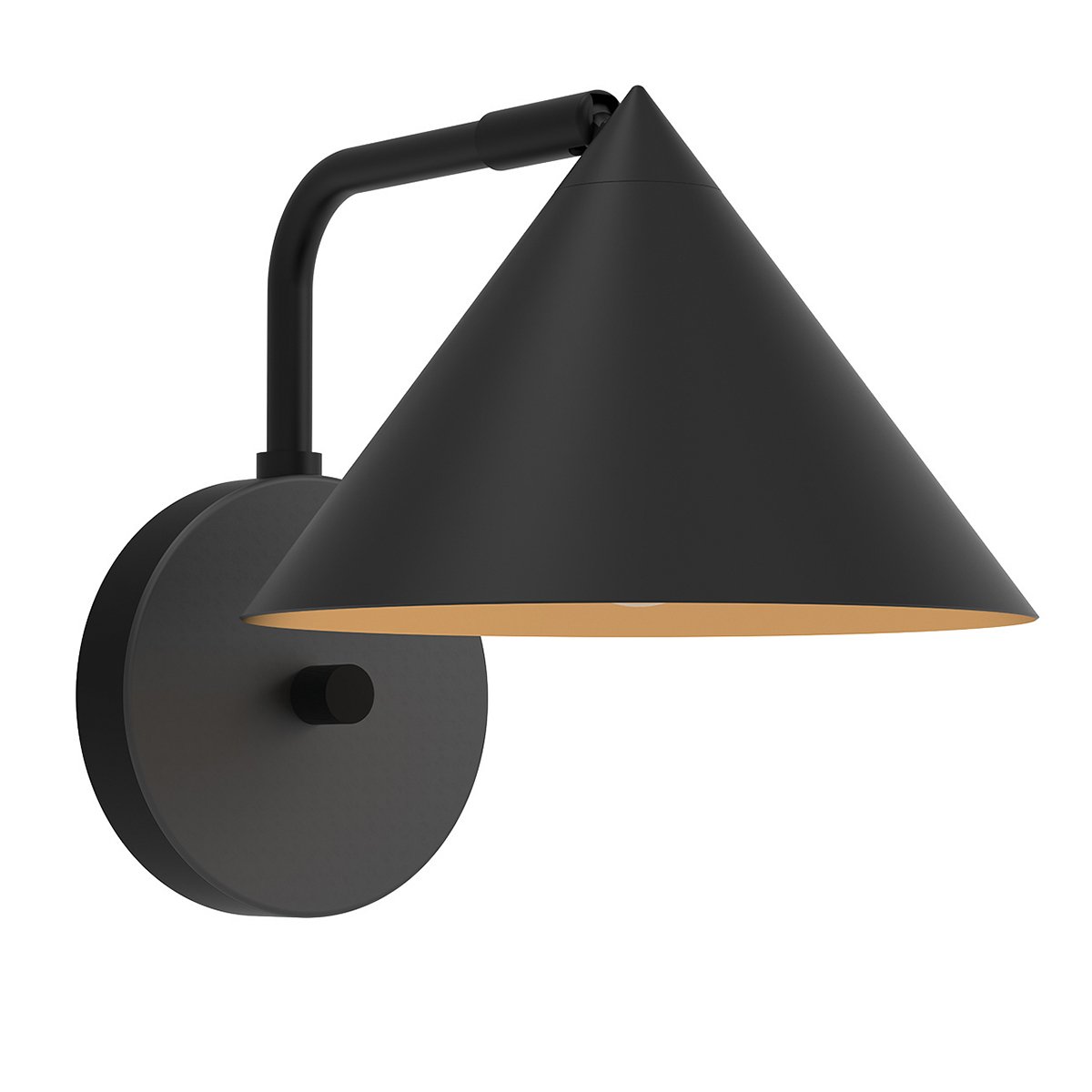 Elstead Lighting Remyck Wandleuchte 1-flammig Schwarz