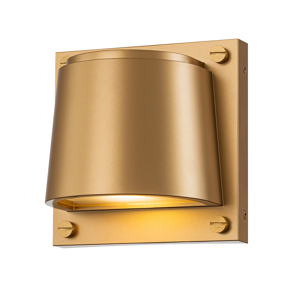 Elstead Lighting Scout Wandleuchte 1-Light GU10 IP44 Messing lackiert