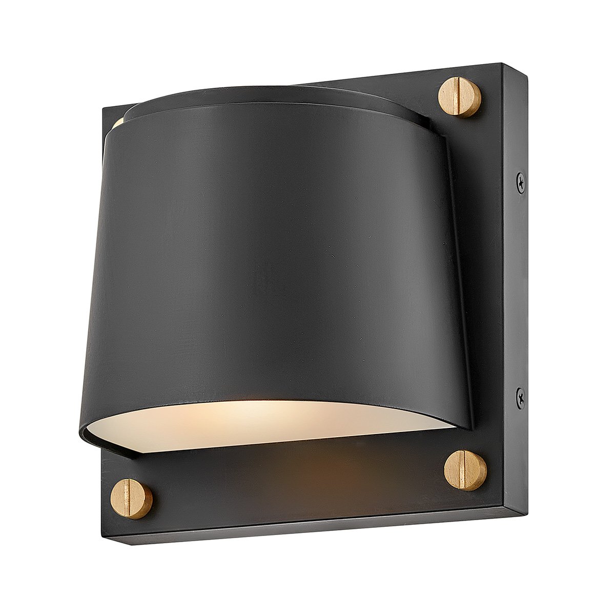 Elstead Lighting Scout Wandleuchte 1-Light GU10 IP44 Schwarz