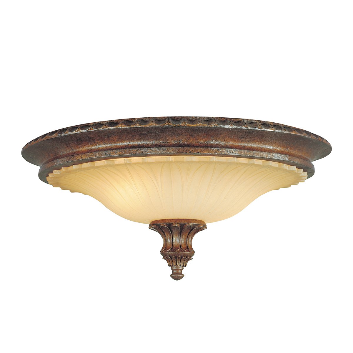 Elstead Lighting Stirling Castle 2-Light Deckenleuchte Bronze 2-flammig E27