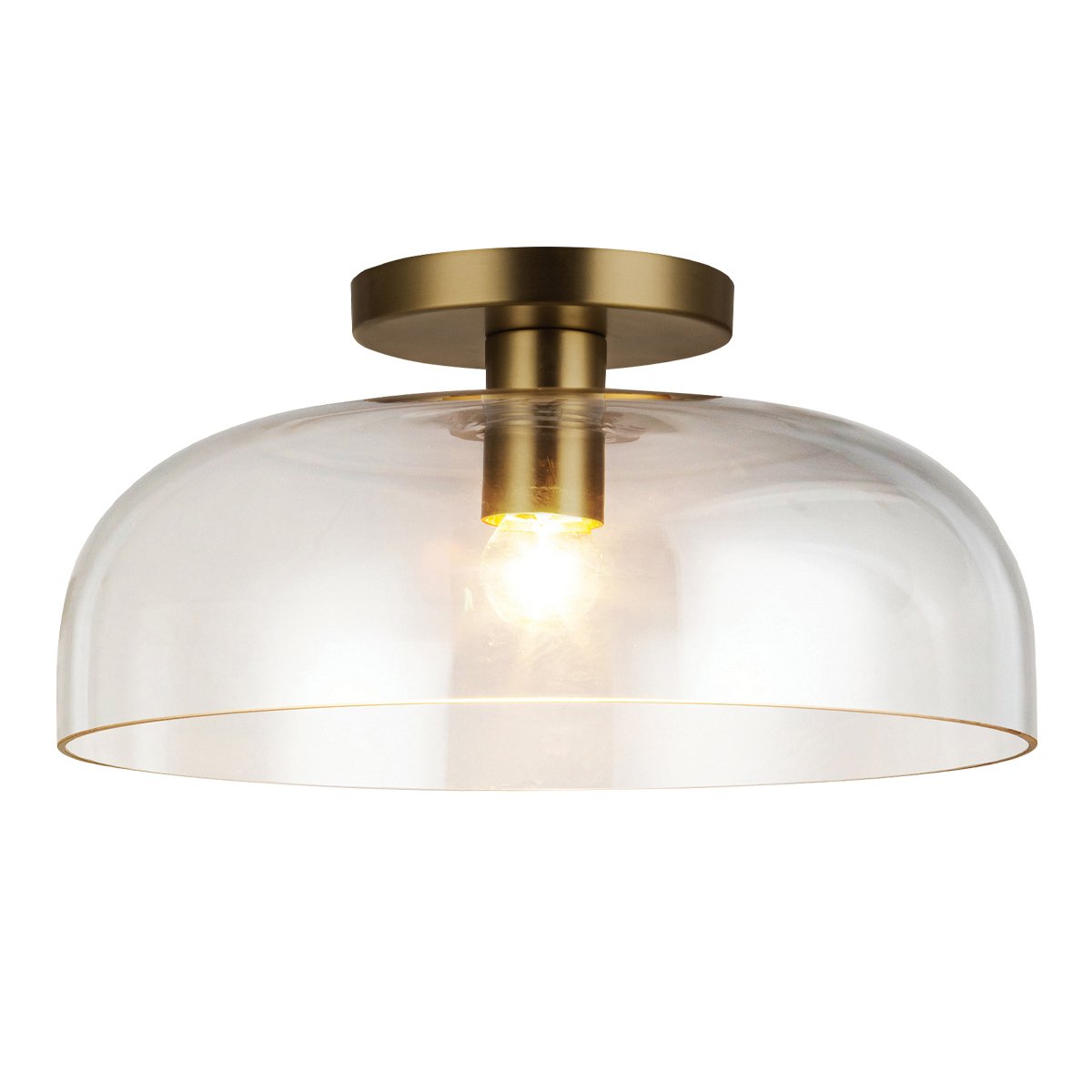 Elstead Lighting Sylvia Deckenleuchte 1-flammig Geb�rstetes Gold