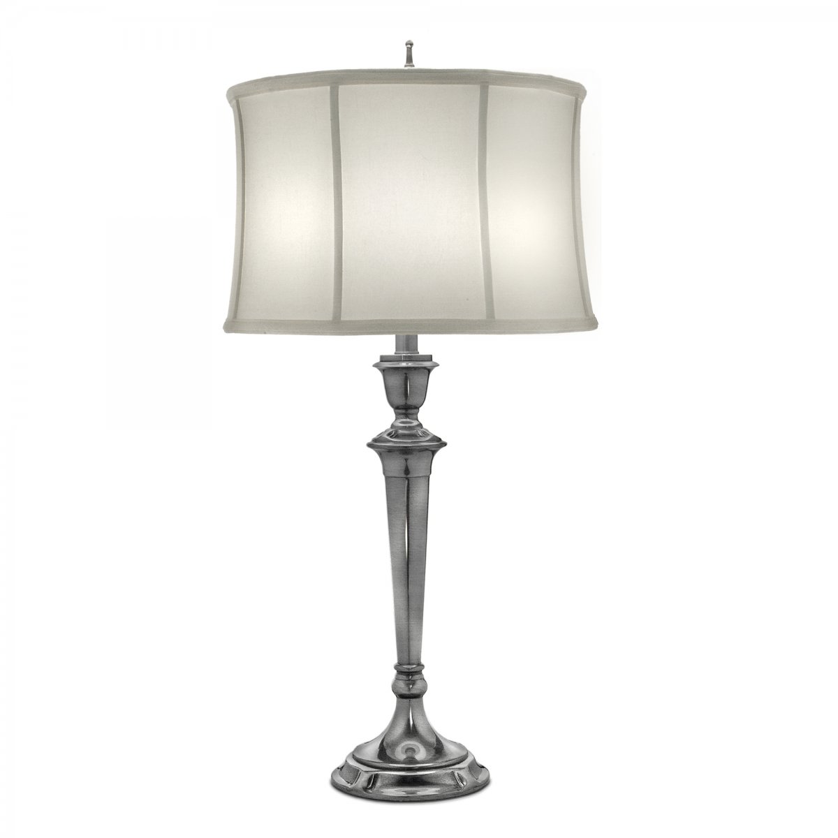 Elstead Lighting Syracuse 1-Light Tischleuchte antikes Nickel 1-flammig E27 79cm