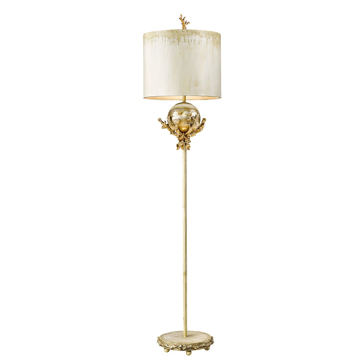 Elstead Lighting Trellis 1-Light Stehleuchte antik 1-flammig 163cm E27