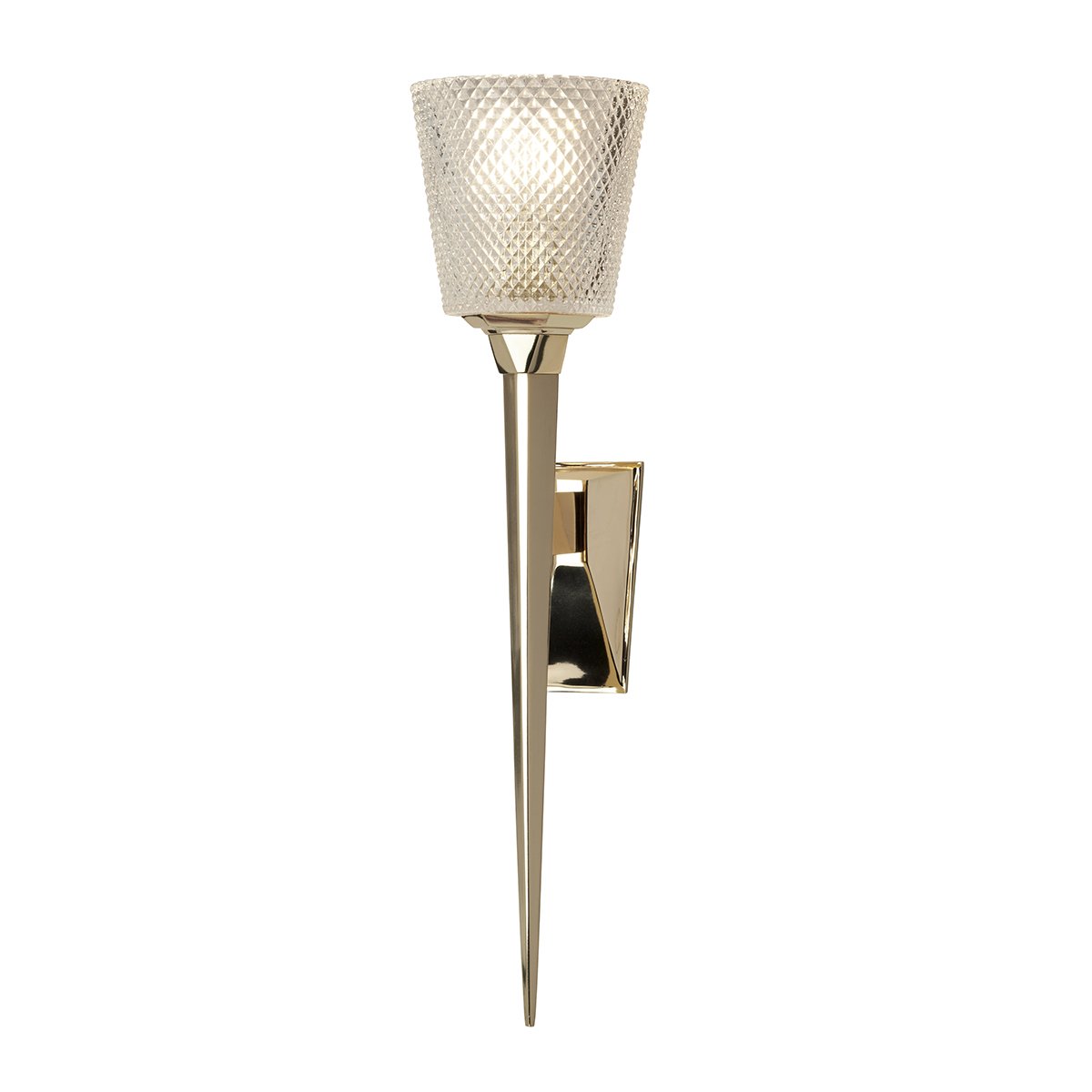 Elstead Lighting Verity 1-Light Wandleuchte Gold poliert G9 3000K IP44