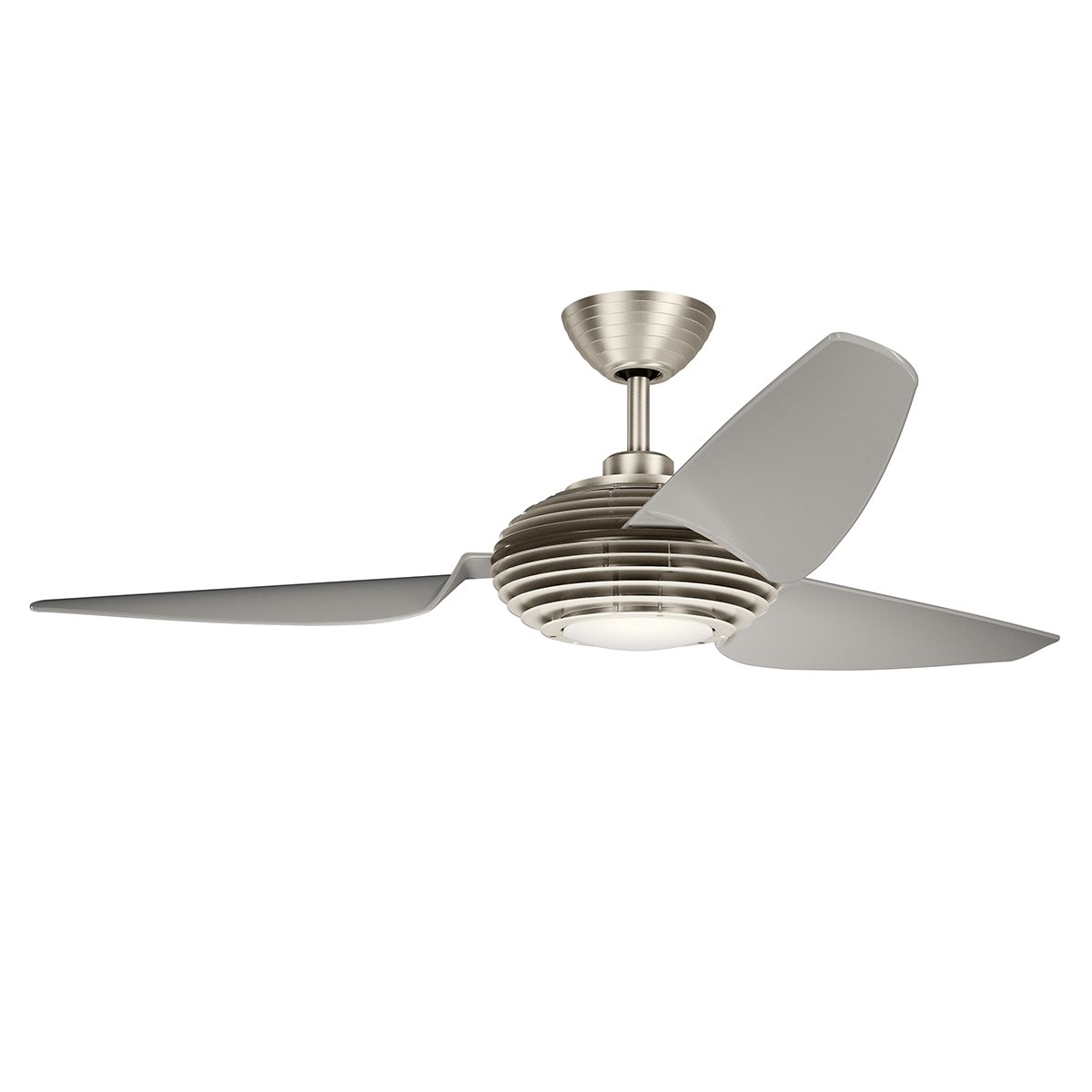 Elstead Lighting Voya Deckenventilator LED Edelstahl geb�rstet