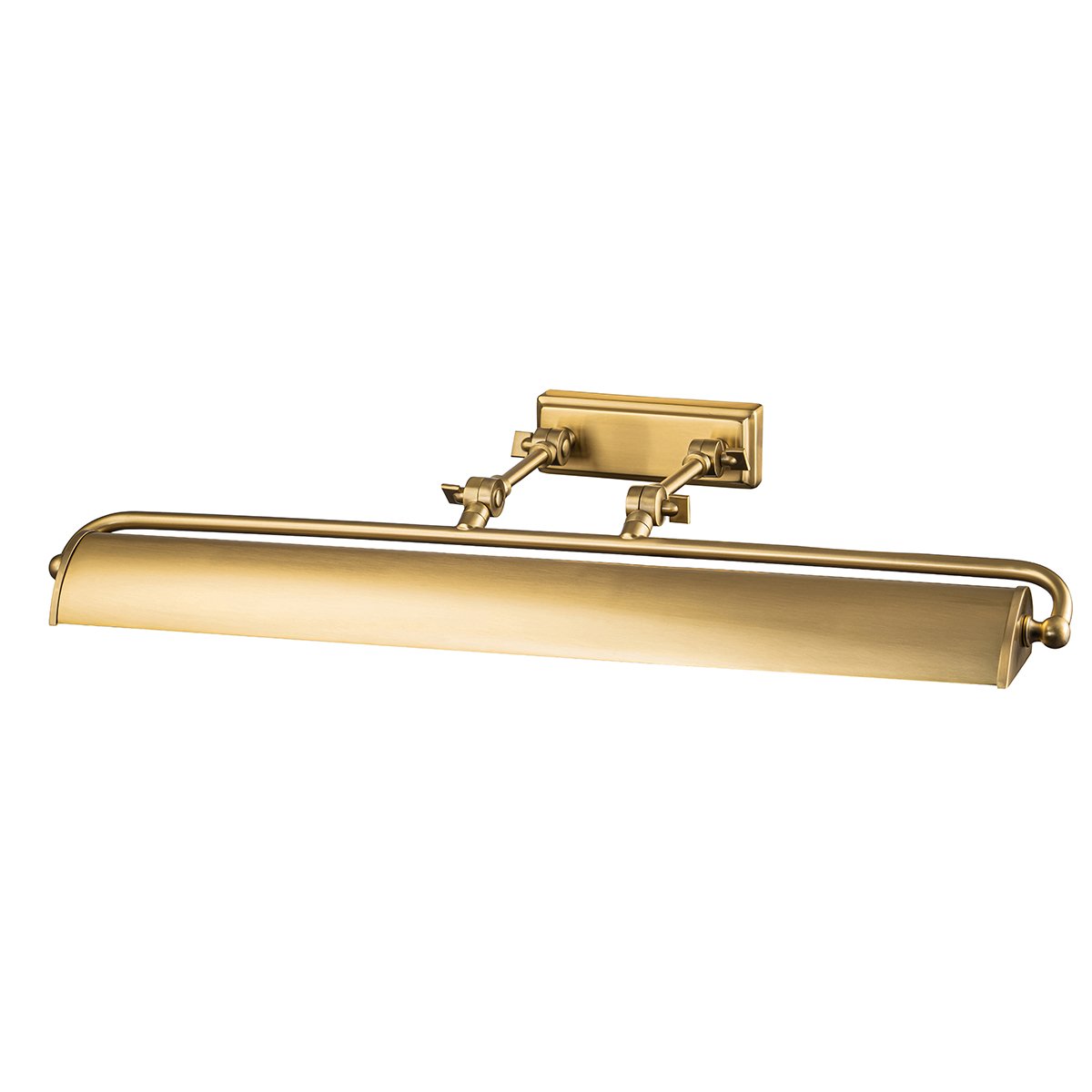 Elstead Lighting Winchfield Bilderleuchte Large 4-Light Messing antik 70cm