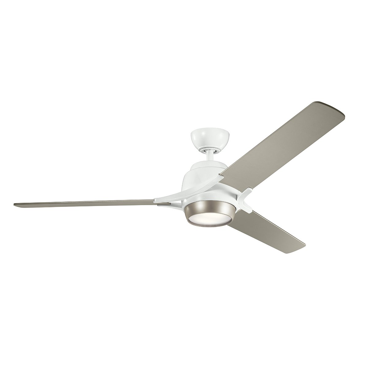 Elstead Lighting Zeus Deckenventilator LED wei�