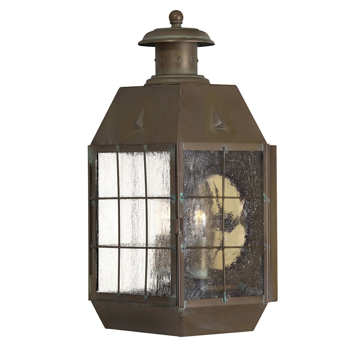 Elstead Nantucket Au�enwandleuchte  2-flammig altmessing E14