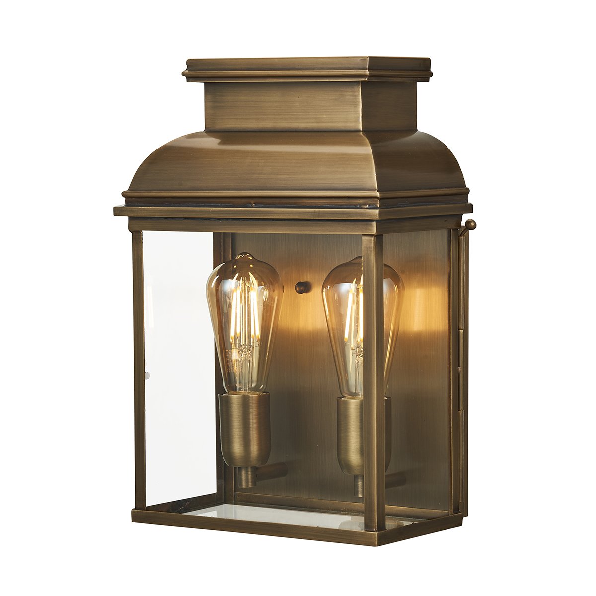 Elstead Old Bailey Au�enwandleuchte 2-flammig messing