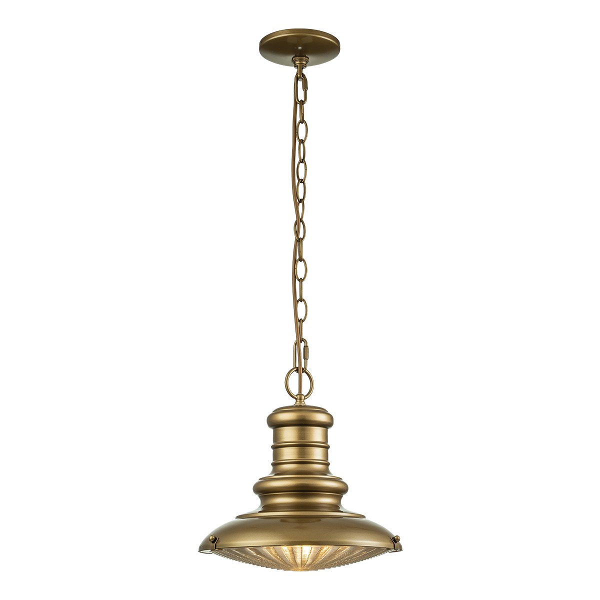Elstead Redding Station 1 Light Au�enpendelleuchte messing E27