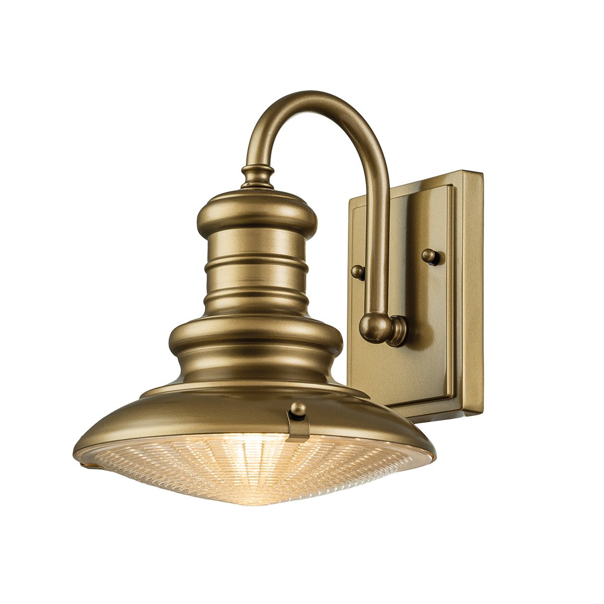 Elstead Redding Station 1 Light Au�enwandleuchte messing E27 25cm