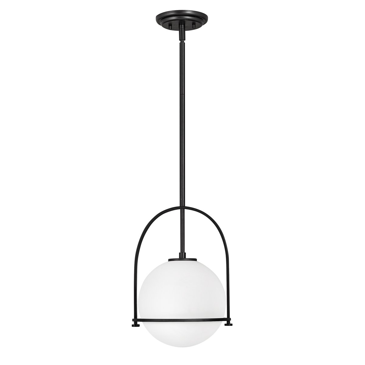 Elstead Somerset H�ngeleuchte 1-flammig schwarz opal E27