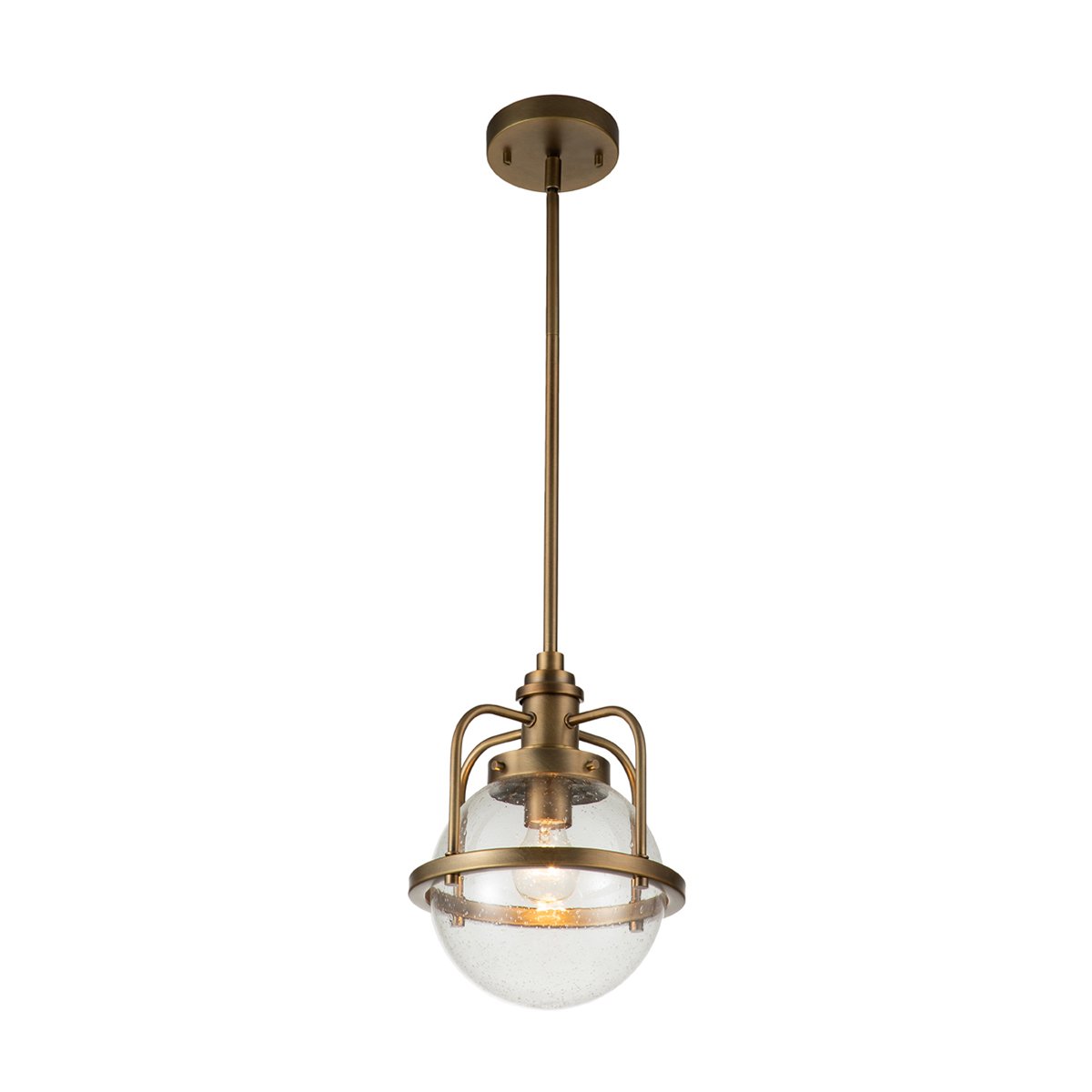 Elstead Triocent H�ngeleuchte Messing klar 24cm