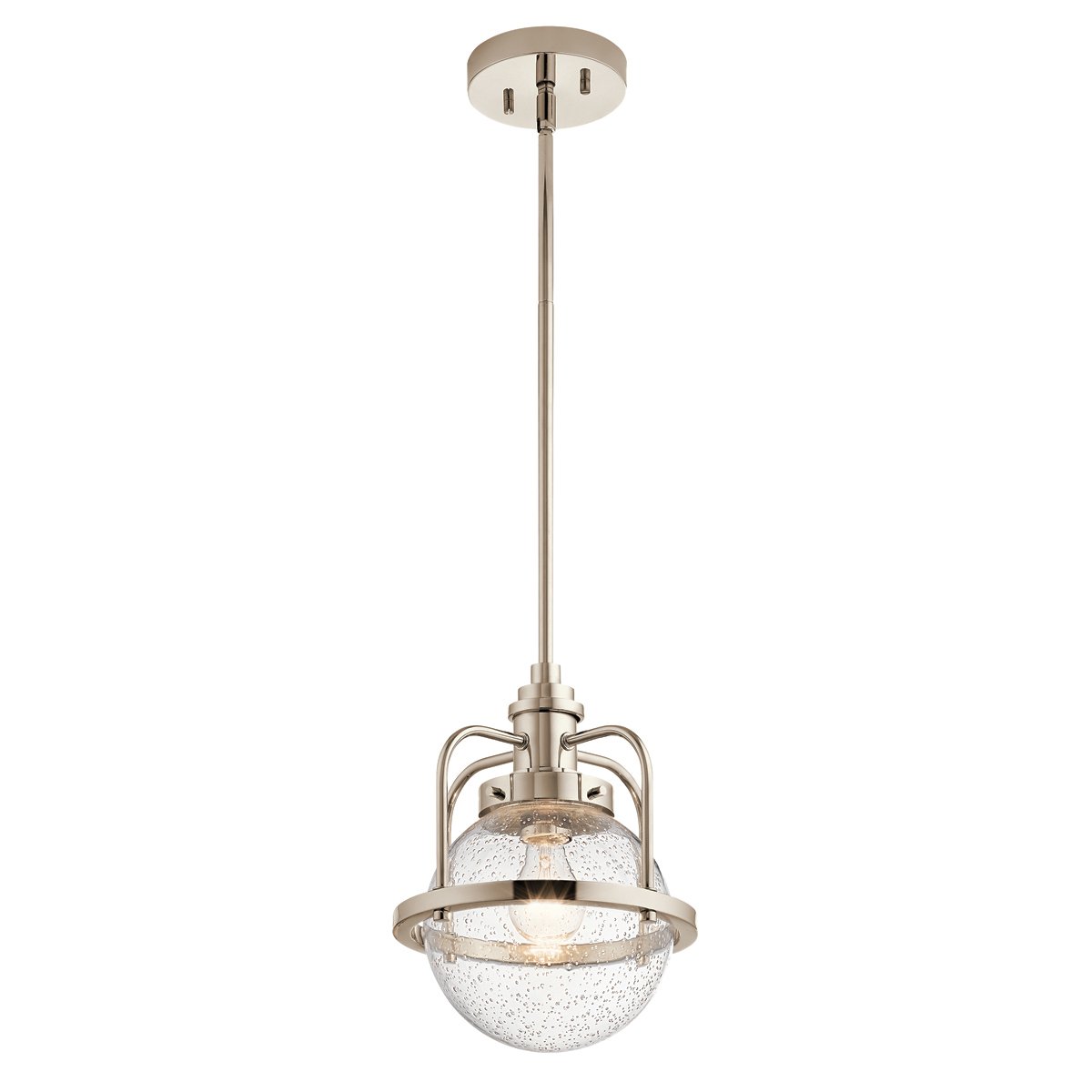 Elstead Triocent H�ngeleuchte Nickel poliert klar 24cm
