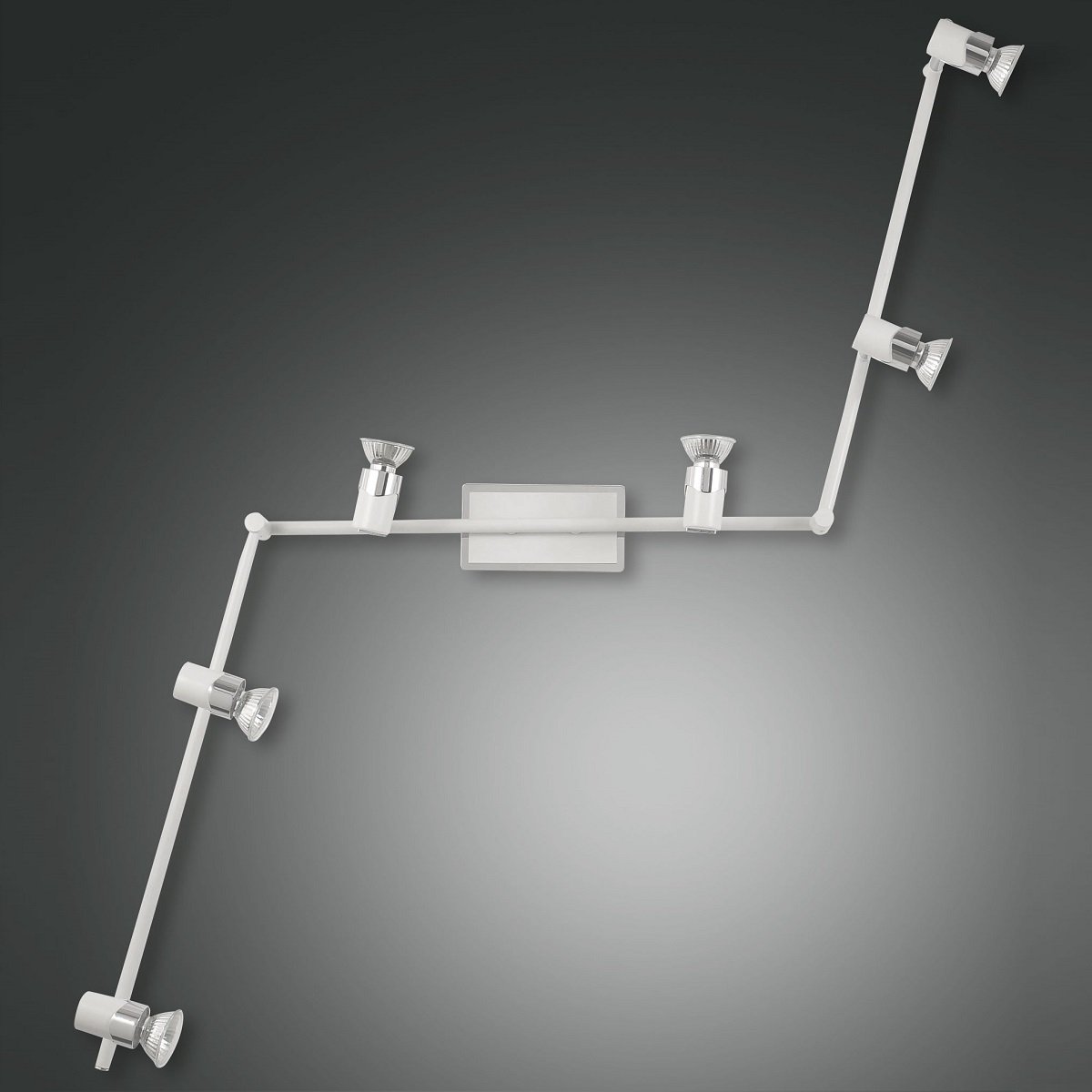 FABAS LUCE 2554-86-102 Spot Alice 6-flammig wei� chrom
