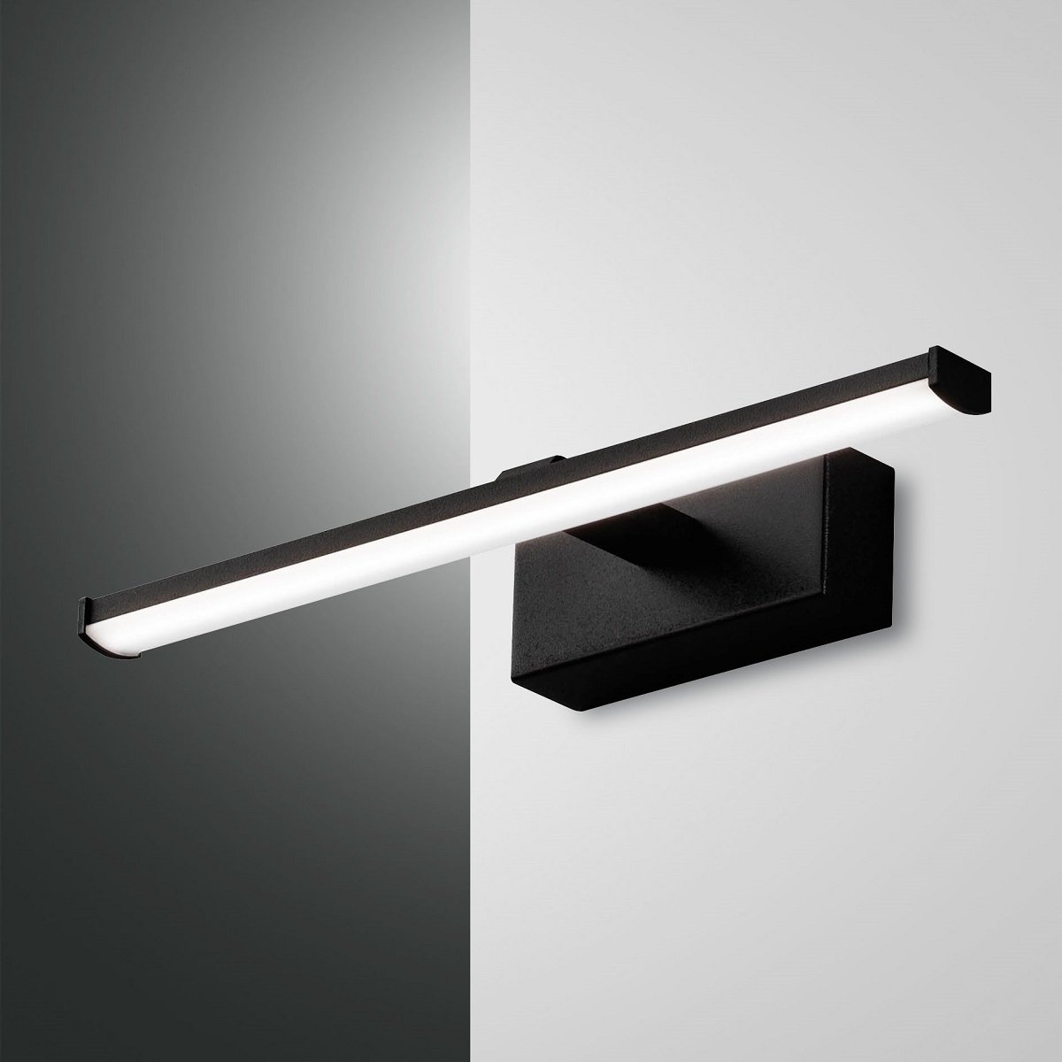 FABAS LUCE 3361-21-101 Wandleuchte Nala 30cm schwarz IP44