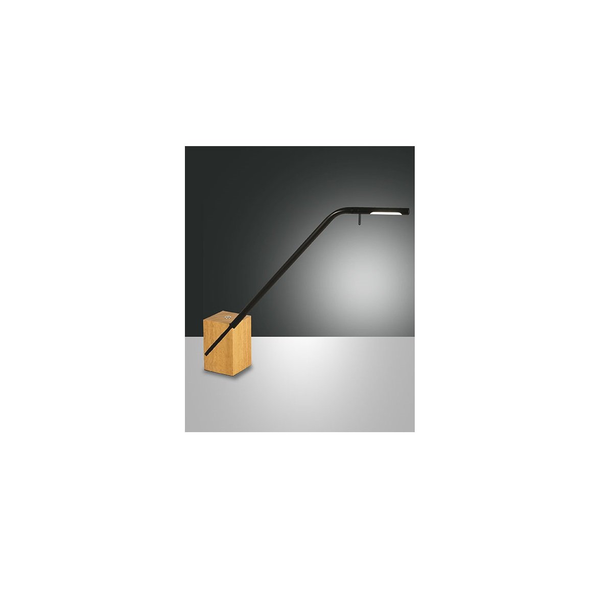 FABAS LUCE 3385-30-101 Tischleuchte Viktor schwarz dimmbar