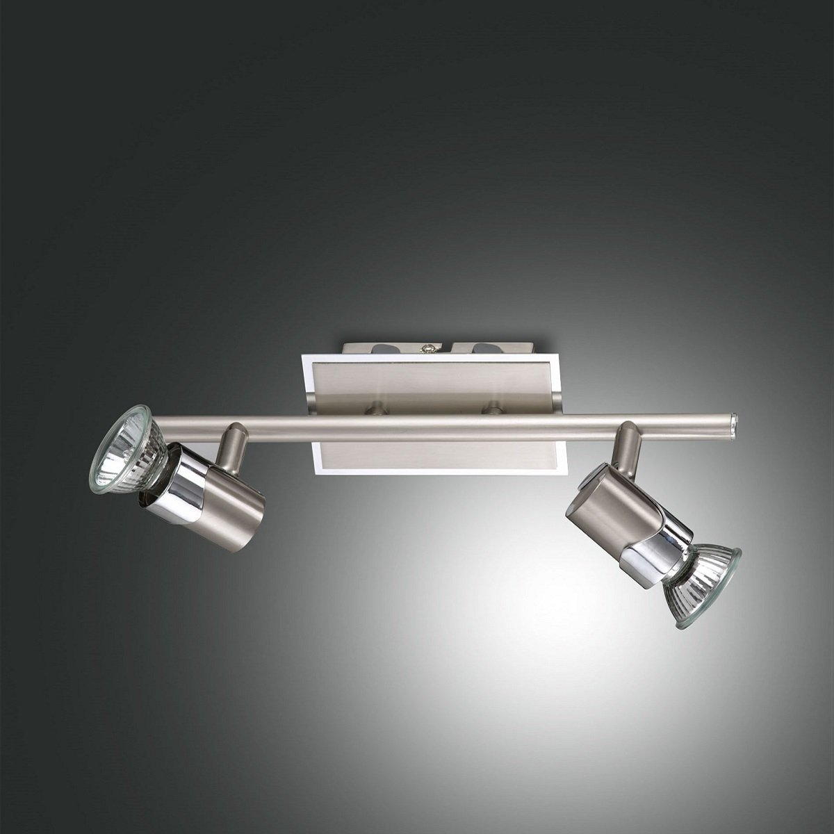 FABAS LUCE No. 2554-82-178 Spot ALICE 2-flammig nickel satiniert