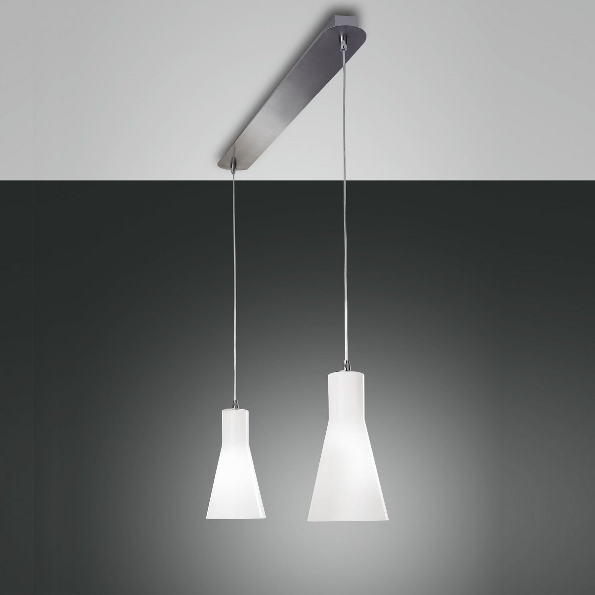 FABAS LUCE No. 2753-46-138 Pendelleuchte DIANA 2-flammig verchromt