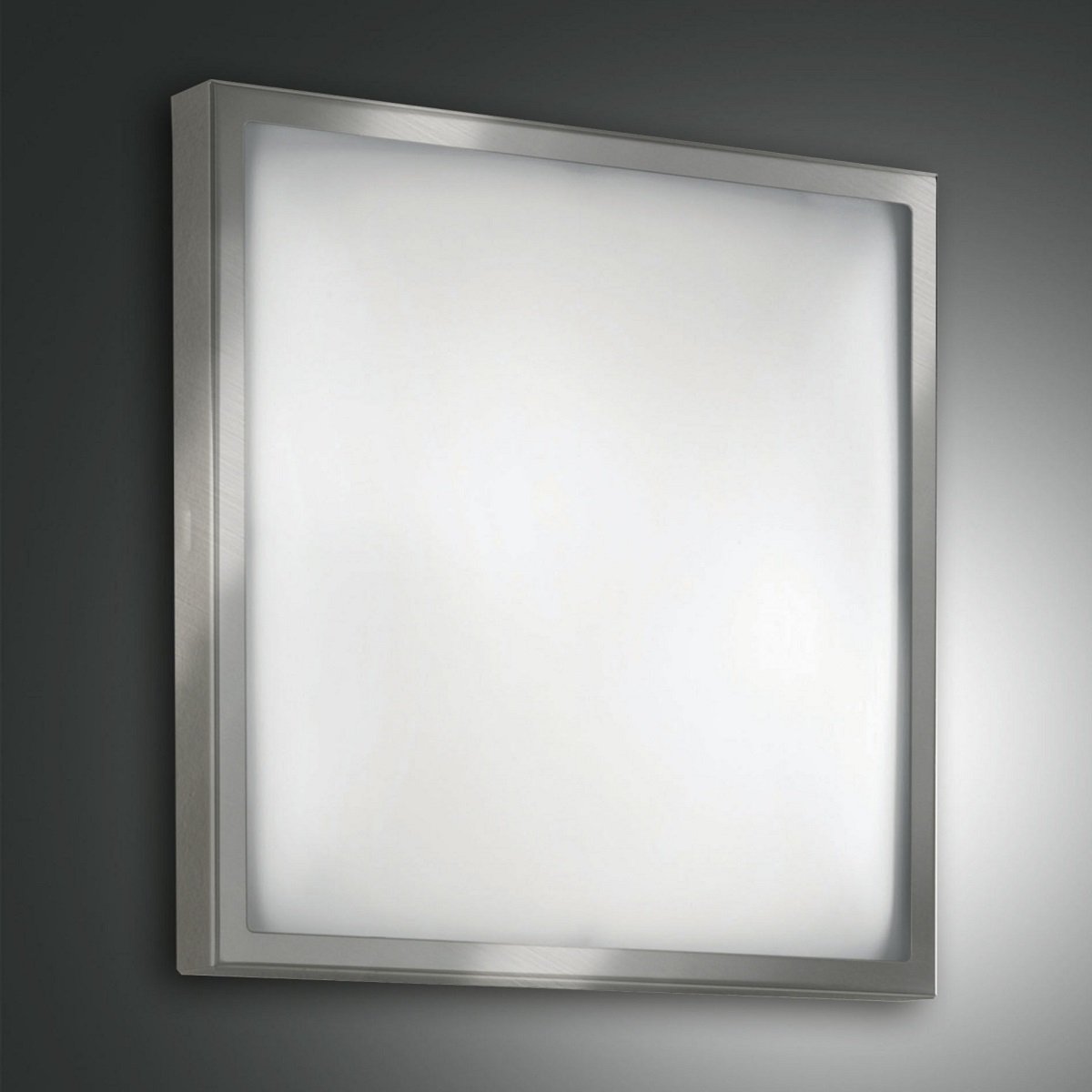 FABAS LUCE No. 3163-61-178 Deckenleuchte OSAKA LED 30x30 nickel satiniert