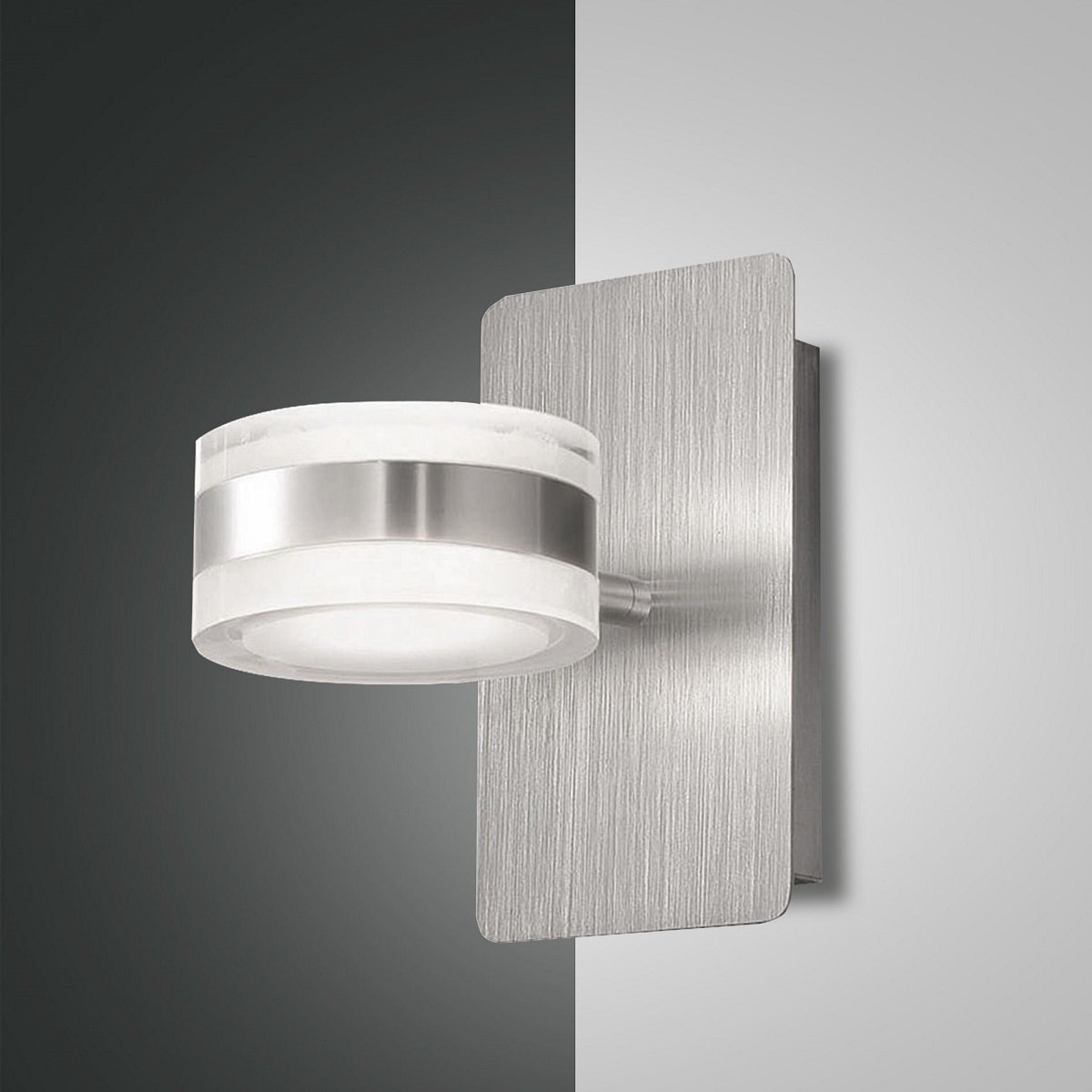 FABAS LUCE No. 3239-21-212 Wandleuchte DUNK LED aluminium geb�rstet