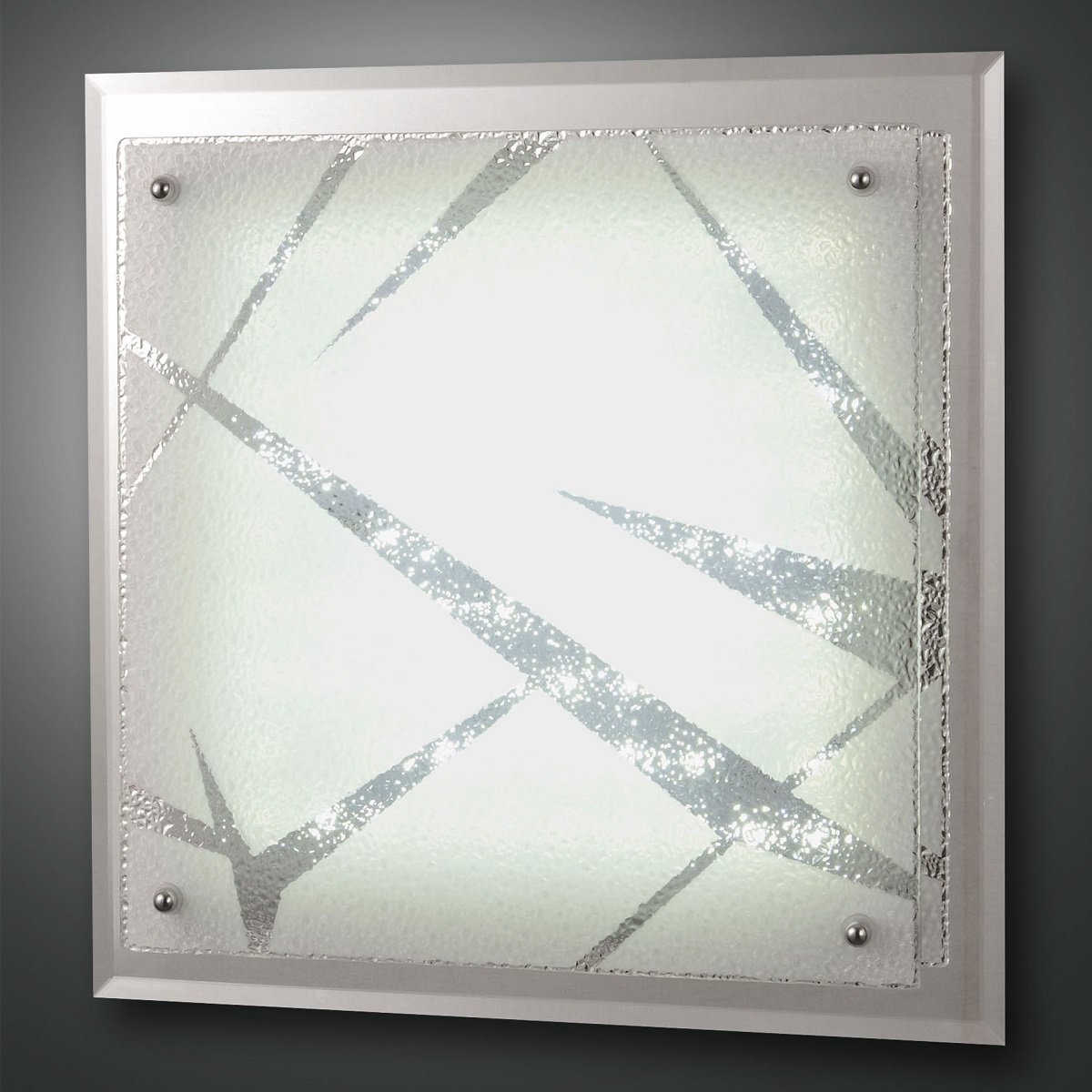FABAS LUCE No. 3285-65-102 Deckenleuchte GALAXY 45x45 weiss