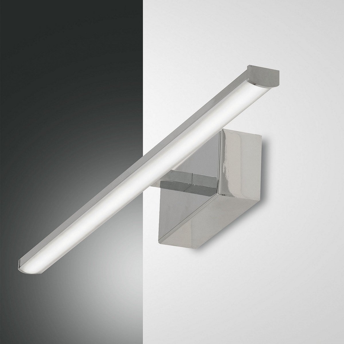 FABAS LUCE No. 3361-26-138 Wandleuchte Nala 50 cm chrom IP 44