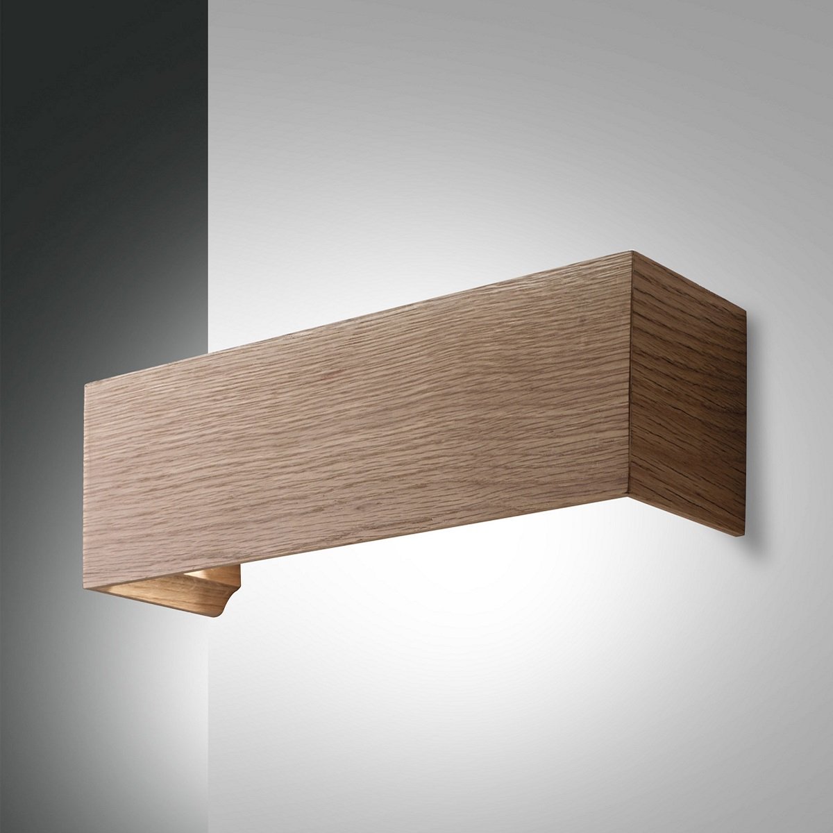 FABAS LUCE No. 3383-21-215 LED Wandleuchte Badia holz 38 cm