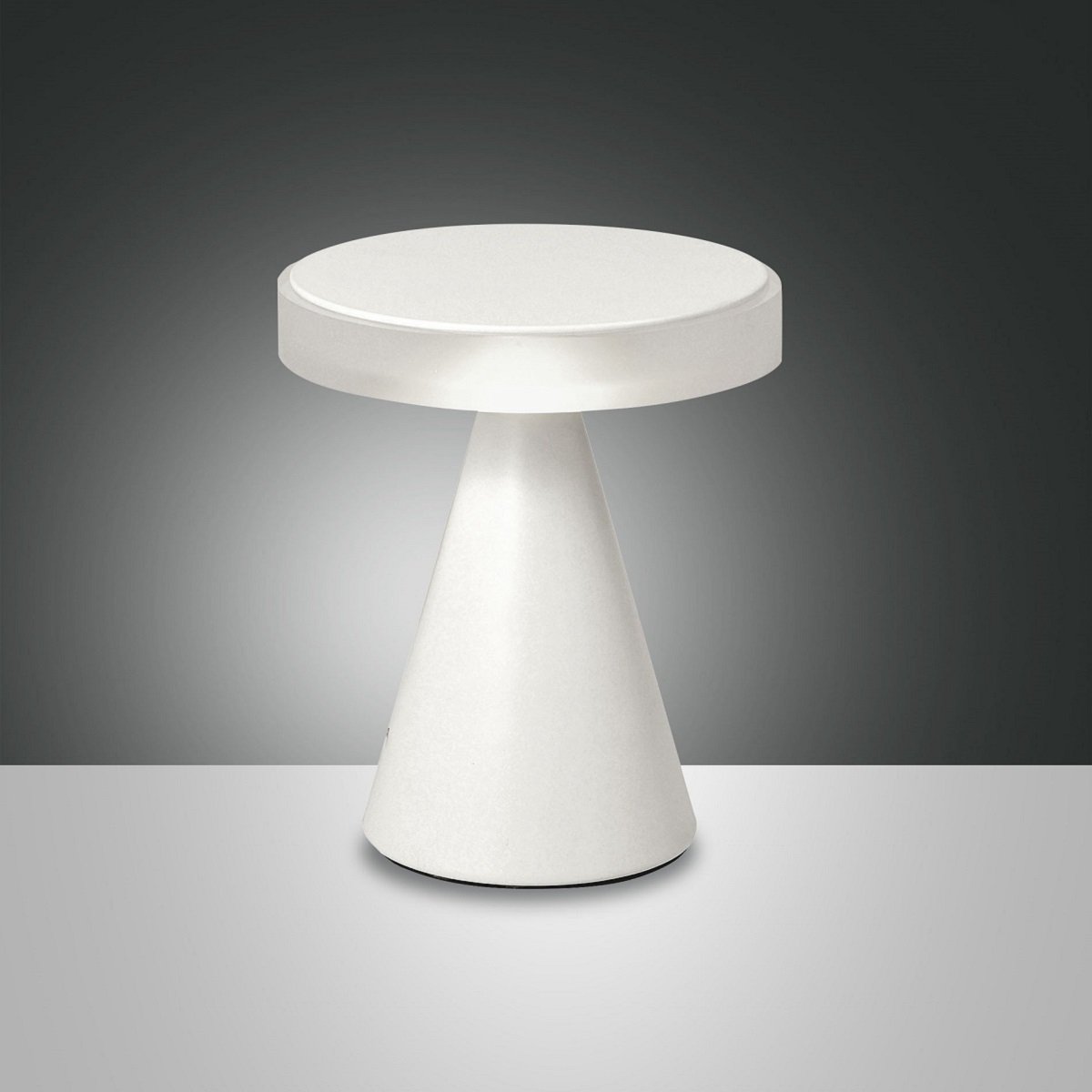 FABAS LUCE No. 3386-34-102 LED Tischleuchte Neutra weiss mit Touchdimmer 20 cm
