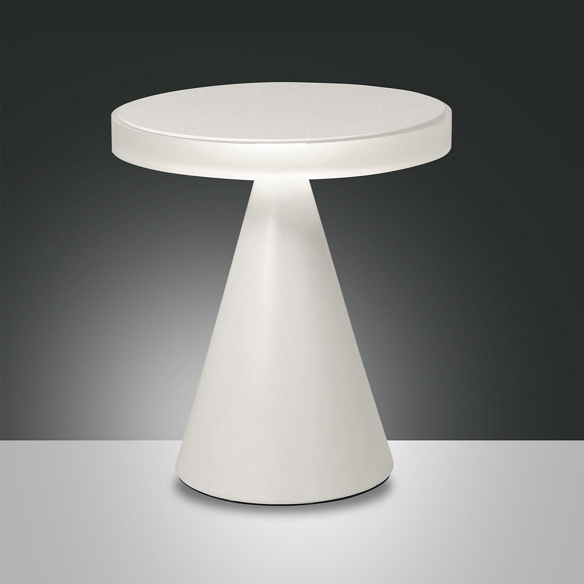 FABAS LUCE No. 3386-35-102 LED Tischleuchte Neutra weiss mit Touchdimmer 27 cm