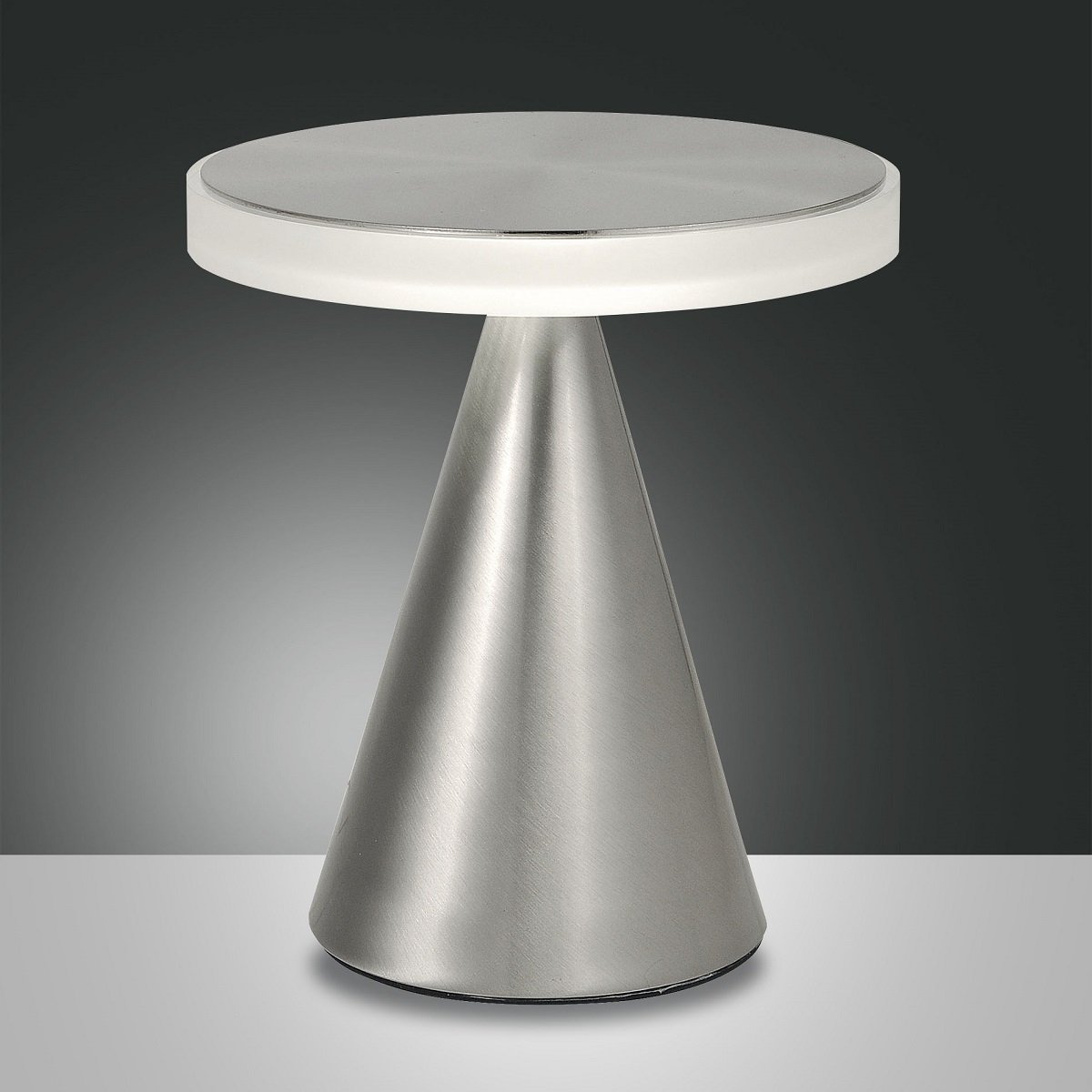 FABAS LUCE No. 3386-35-178 LED Tischleuchte Neutra nickel mit Touchdimmer 27 cm