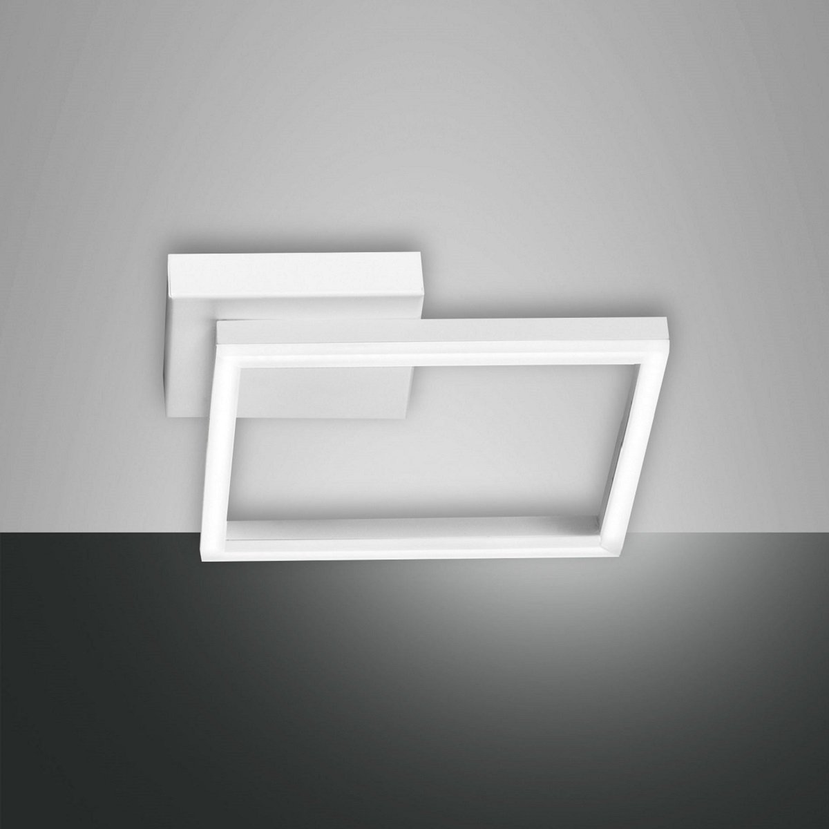 FABAS LUCE No. 3394-21-102  LED Deckenleuchte Bard 27x27 weiss dimmbar