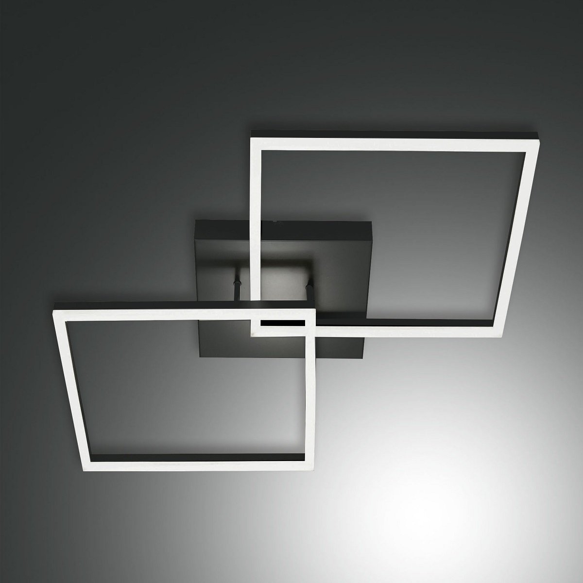 FABAS LUCE No. 3394-65-282 LED Deckenleuchte Bard 65x65 anthrazit dimmbar
