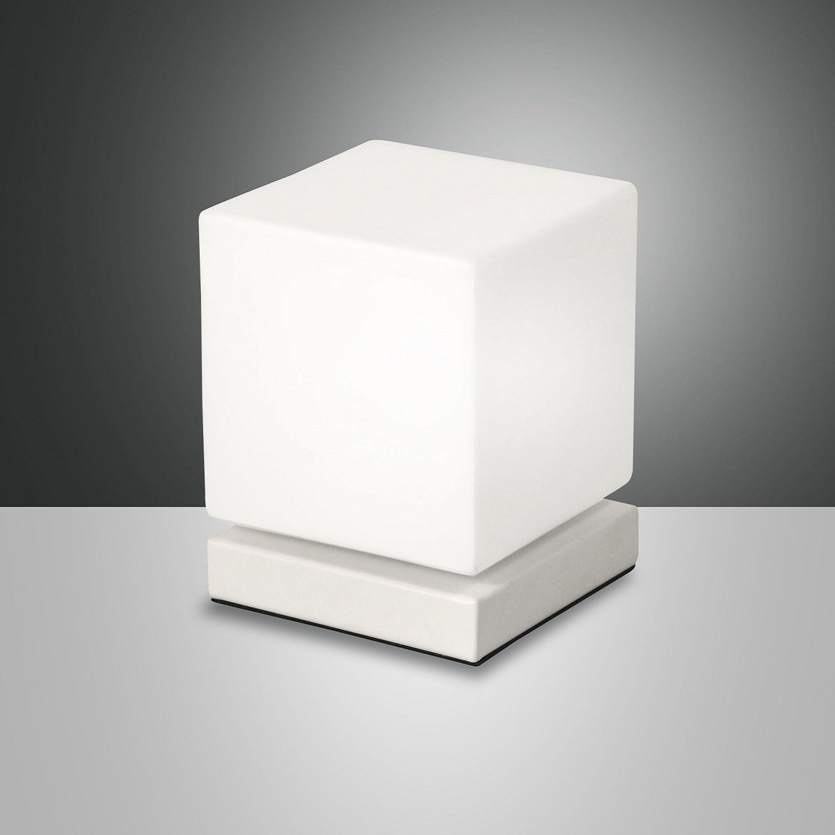 FABAS LUCE No. 3407-30-102 LED Tischleuchte Brenta wei� 14 cm Touchdimmer