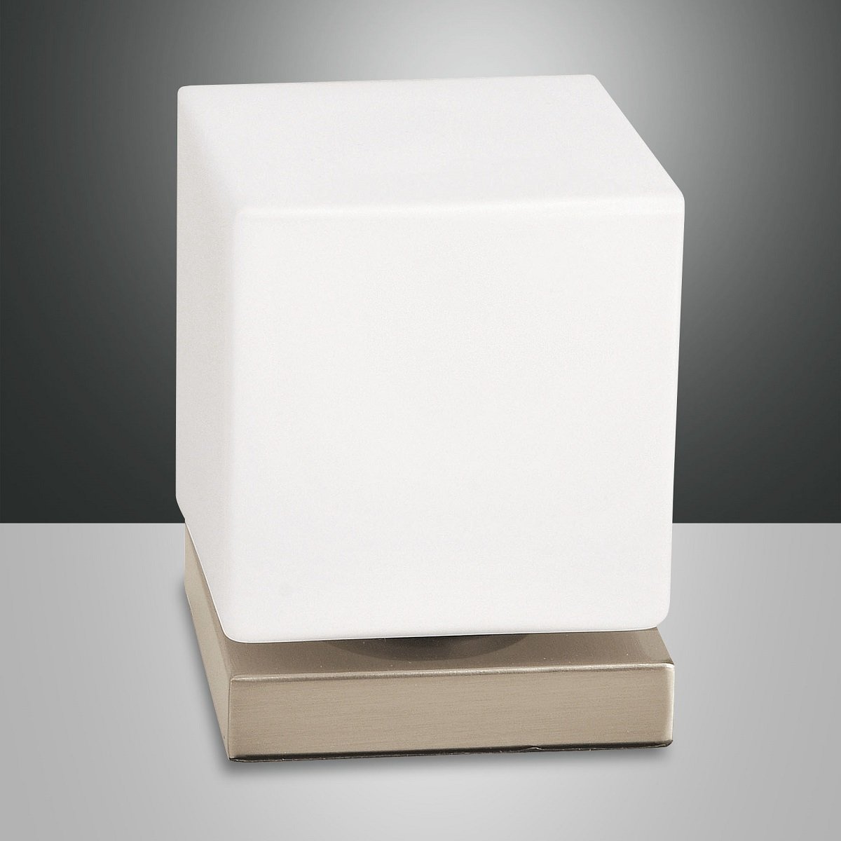 FABAS LUCE No. 3407-30-225 LED Tischleuchte Brenta wei� gold matt 14 cm Touchdimmer