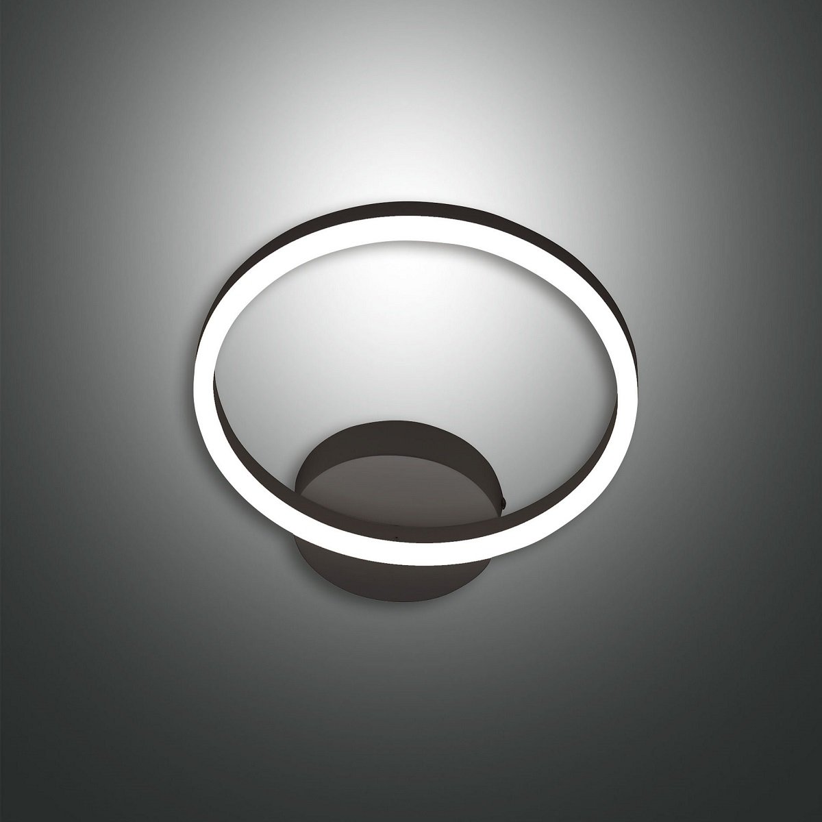 FABAS LUCE No. 3508-21-101 LED Wandleuchte Giotto schwarz 30 cm dimmbar