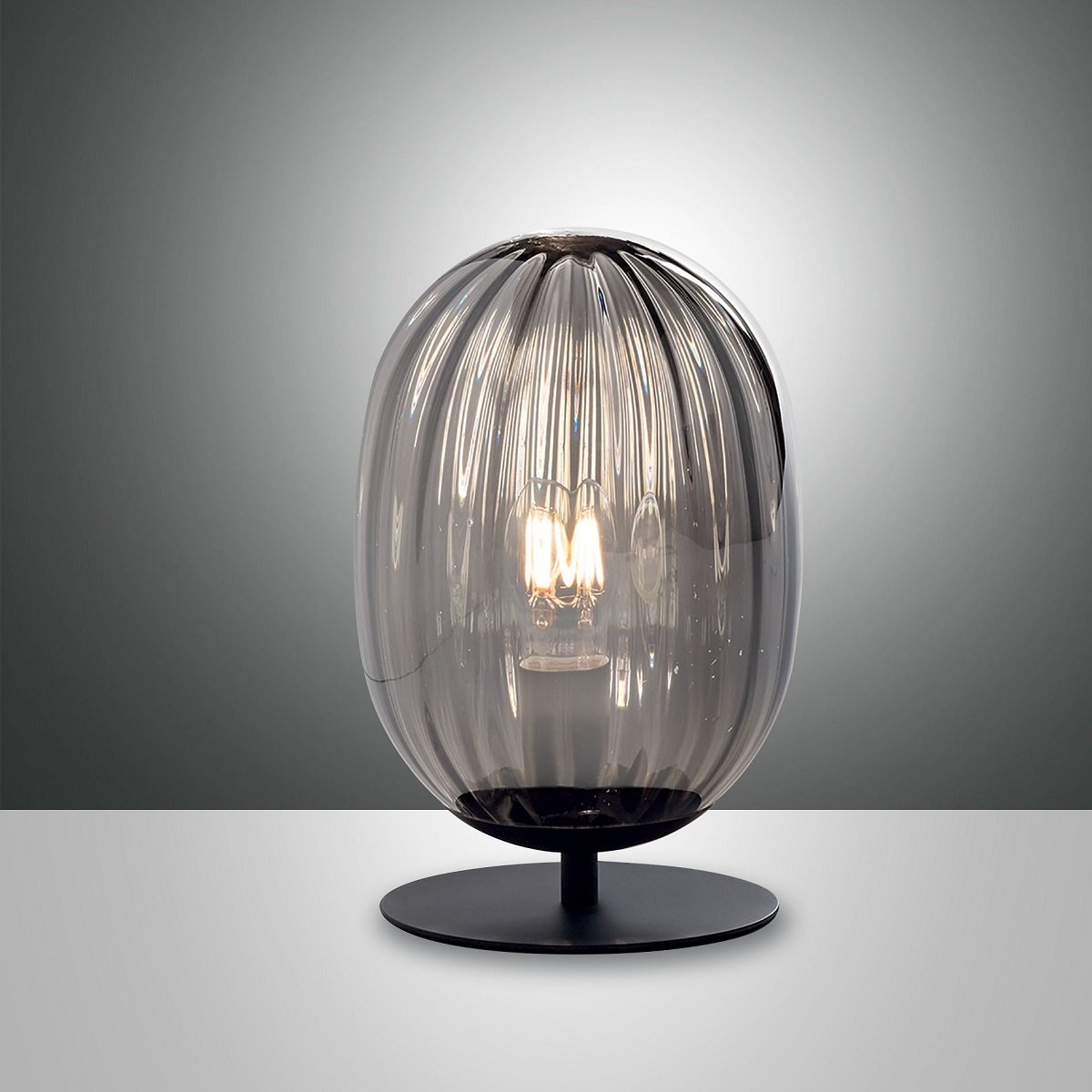 No. Lampen D18cm LUCE FABAS Shop online kaufen 3519-30-126 1-flammig Infinity Tischleuchte --> Leuchten im & E27