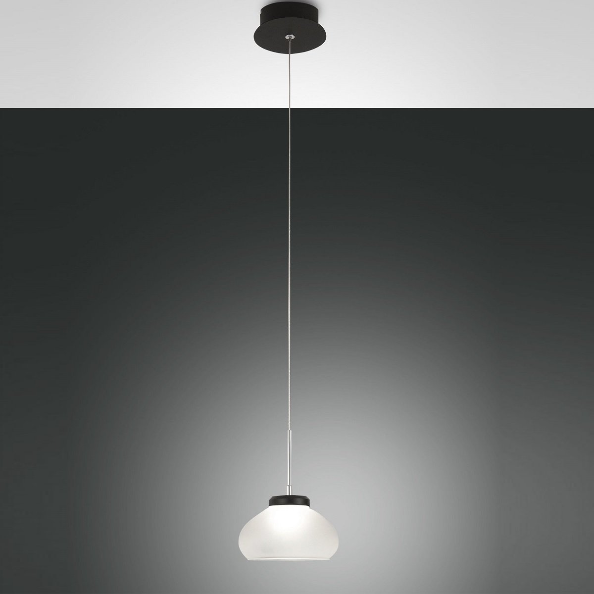 FABAS LUCE No. 3547-40-102 Pendelleuchte Arabella Wei� 14 cm
