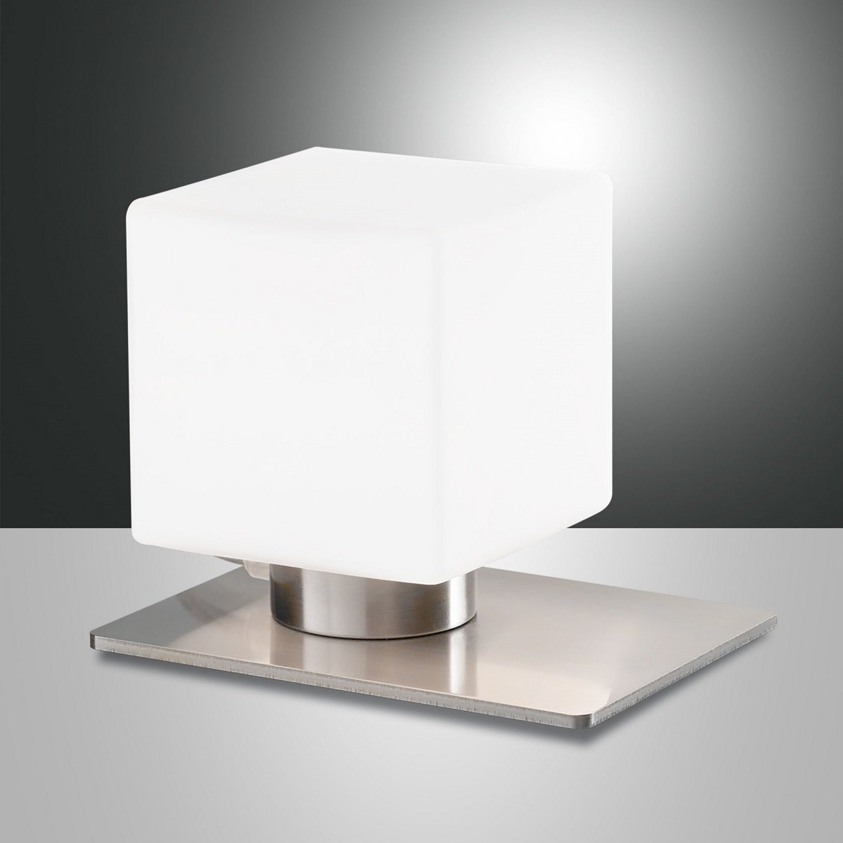 FABAS LUCE No. 3579-30-178 Tischleuchte Zara Nickel LED G9 Touchdimmer