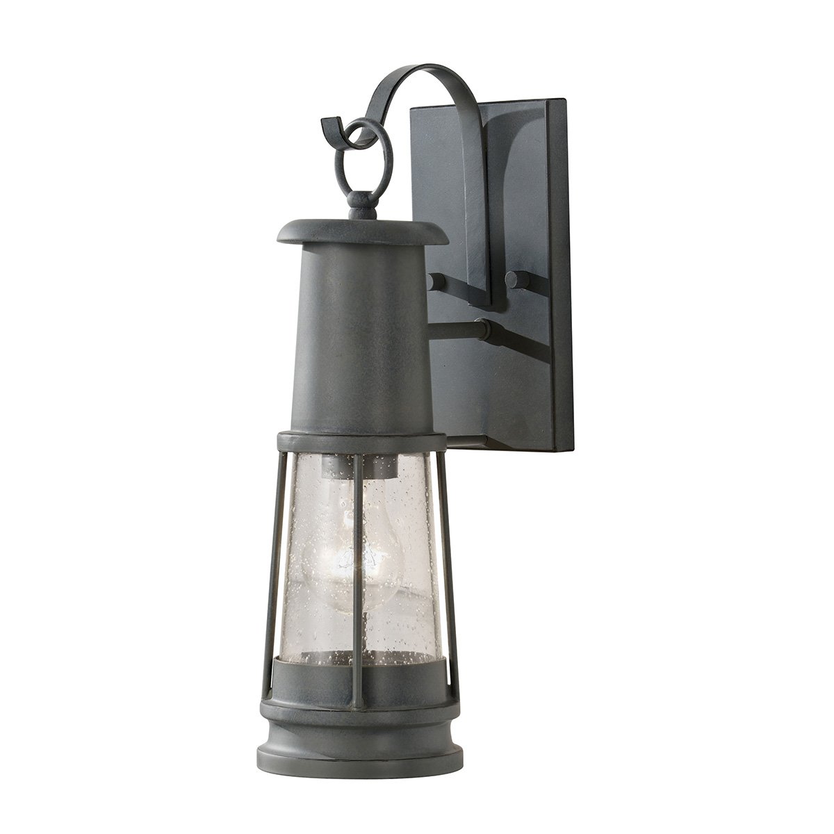 Elstead Lighting Chelsea Harbour Outdoor 1-Light Wandleuchte Grau IP44 E27