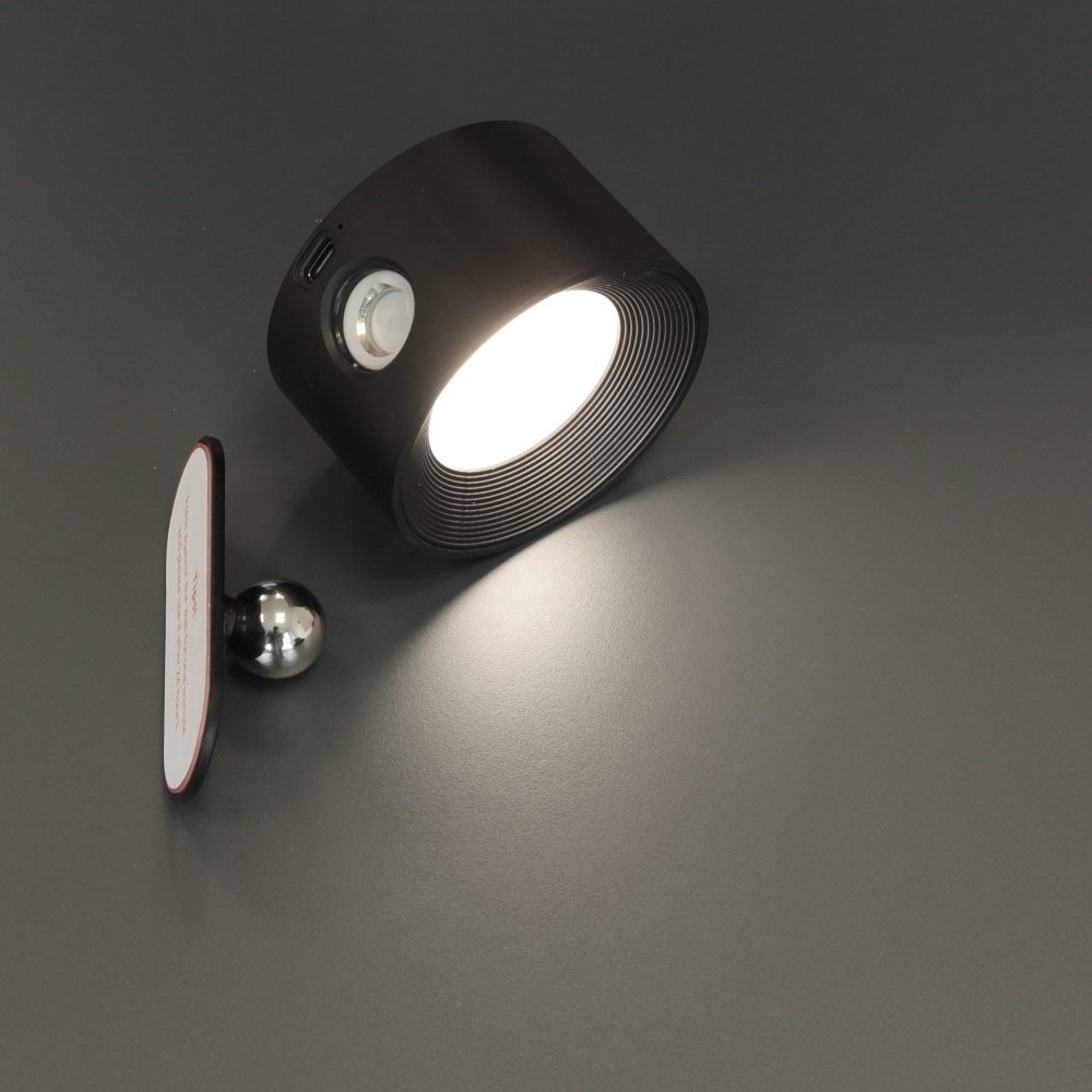 --> Magnetics LED dimmbar online kaufen & Lampen CCT matt FHL 830048 Wandleuchte easy schwarz Leuchten Akku rund im